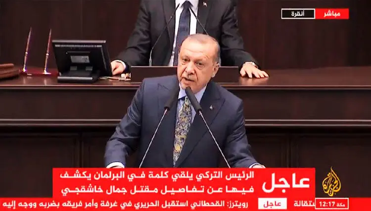 خط و نشان اردوغان برای عربستان: می‌دانیم آمر عملیات قتل خاشقچی چه کسی است