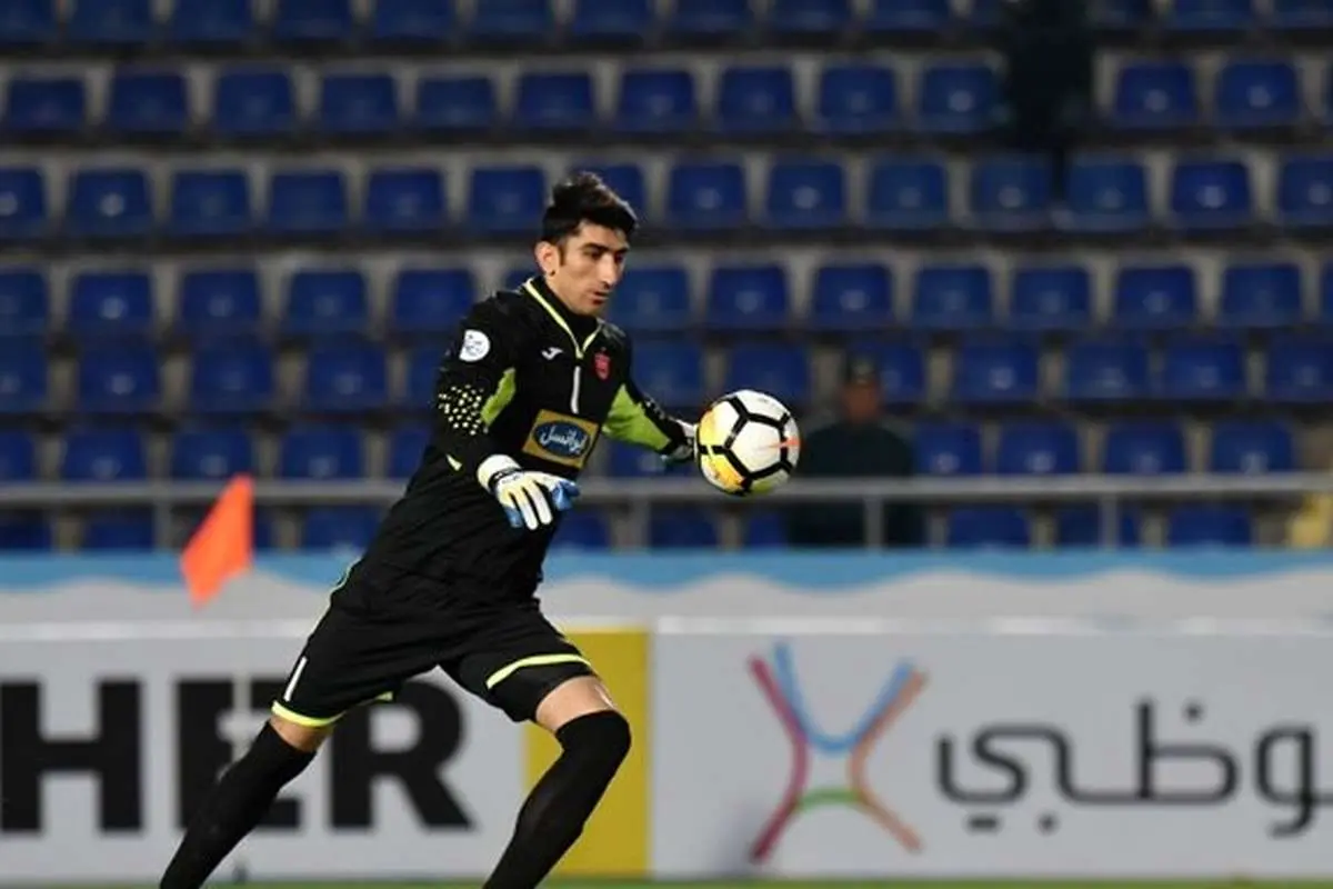 بیرانوند بهترین بازیکن دیدار پرسپولیس و السد شد