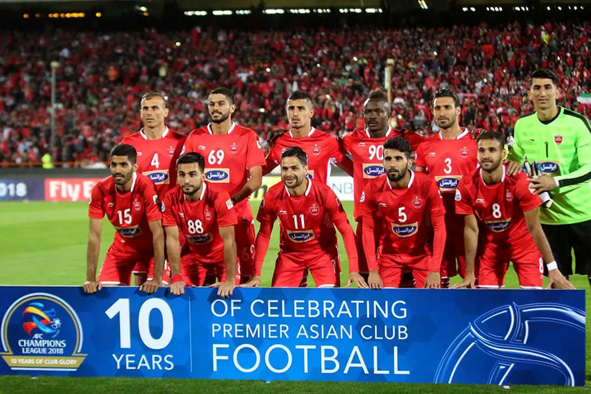 (تصاویر) فریاد شادی بازیکنان و هواداران پرسپولیس