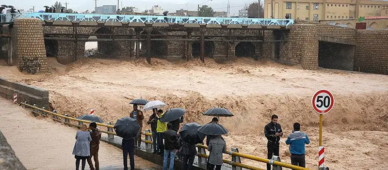 ۹ استان درگیر سیل و طوفان