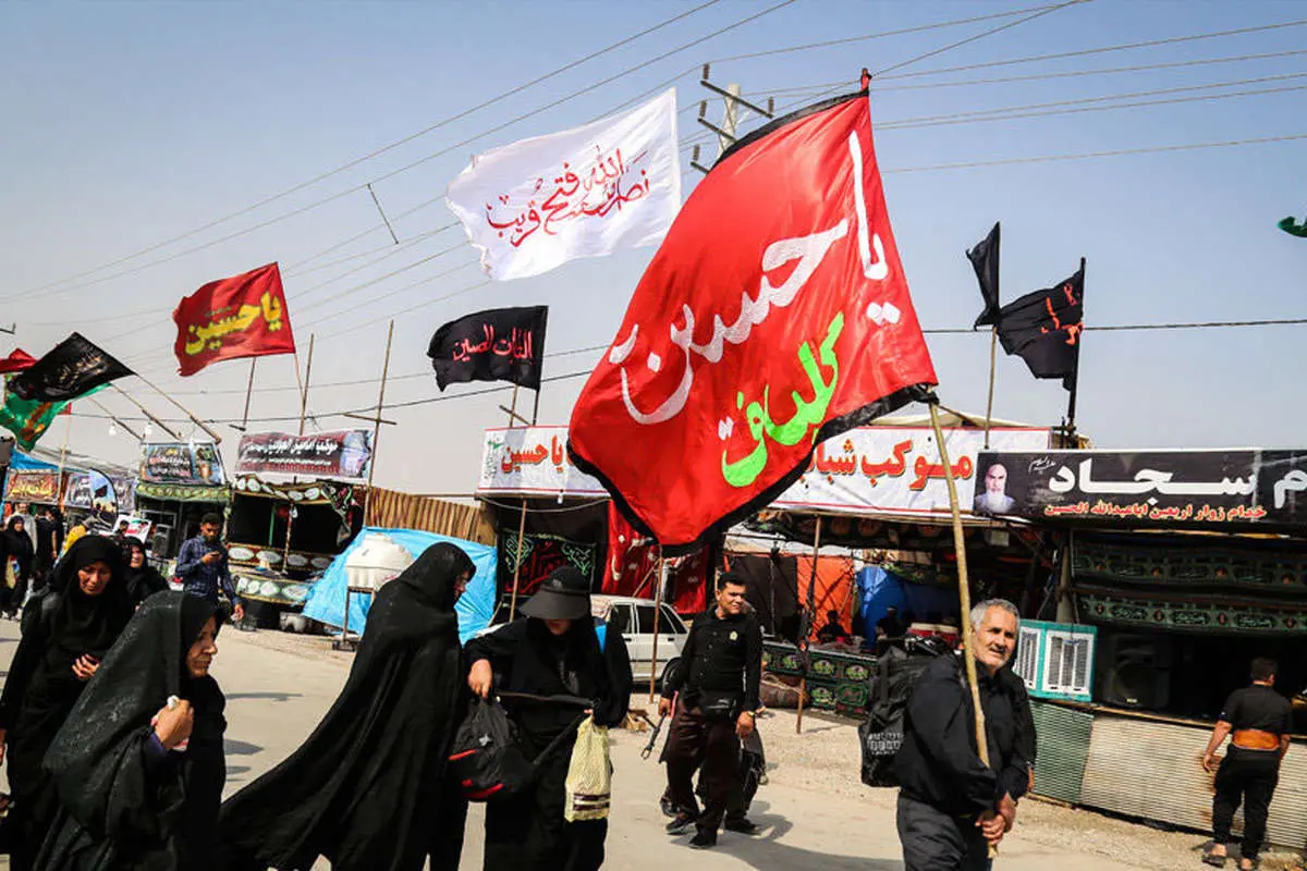 (تصاویر) زائران خارجی در پیاده روی اربعین