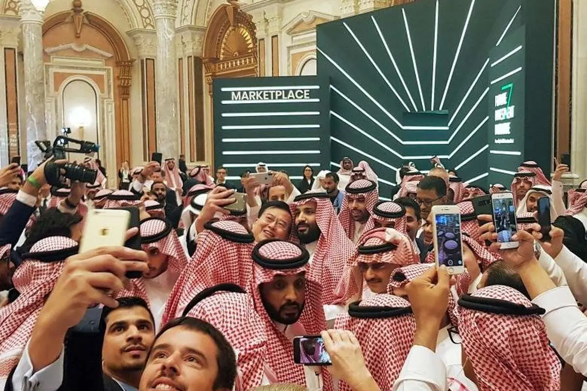 (عکس) سلفی جدید محمد بنسلمان