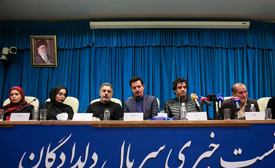 (تصاویر) حواشی نشست خبری سریال دلدادگان