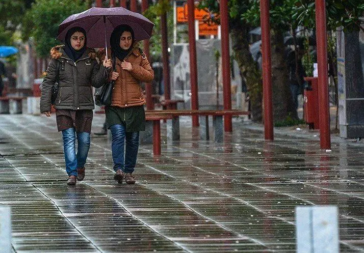تداوم بارش باران در ۸ استان