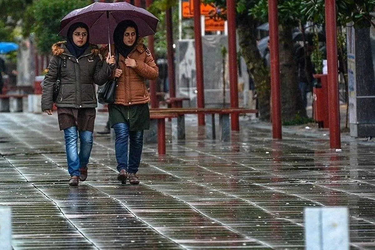 تداوم بارش باران در ۸ استان