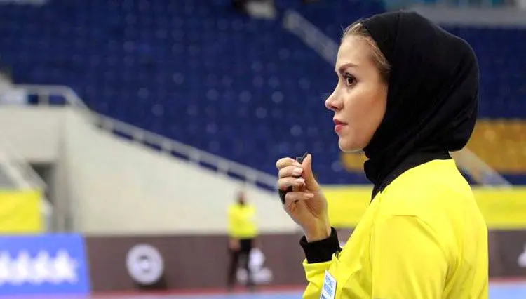 درخشش گلاره ناظمی داور زن ایرانی در آرژانتین