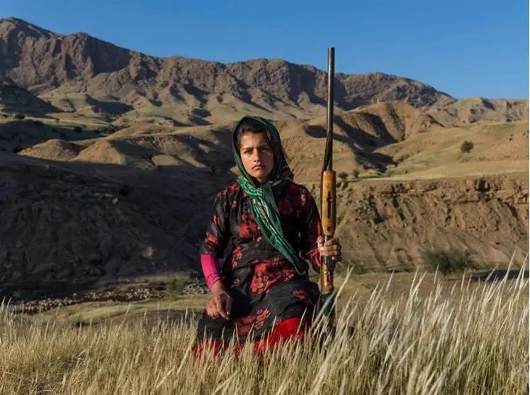 عکسی که نشنال جئوگرافیک از دختر ایرانی منتشر کرد