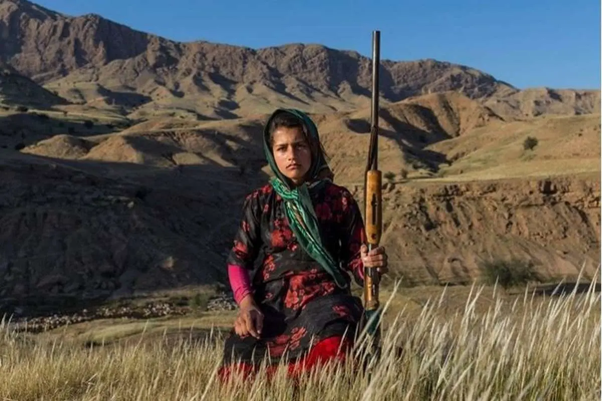 عکسی که نشنال جئوگرافیک از دختر ایرانی منتشر کرد