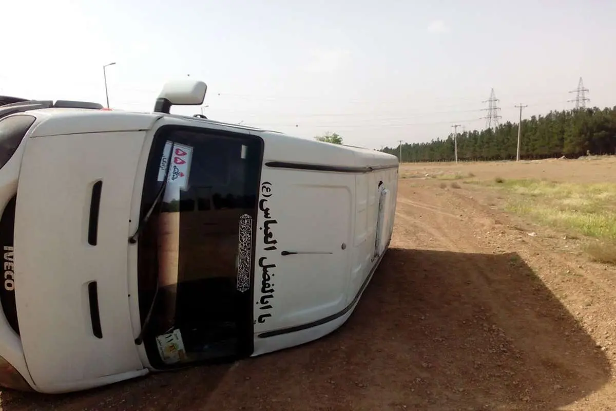 واژگونی خودرو حامل ۶ زائر ایرانی در بصره