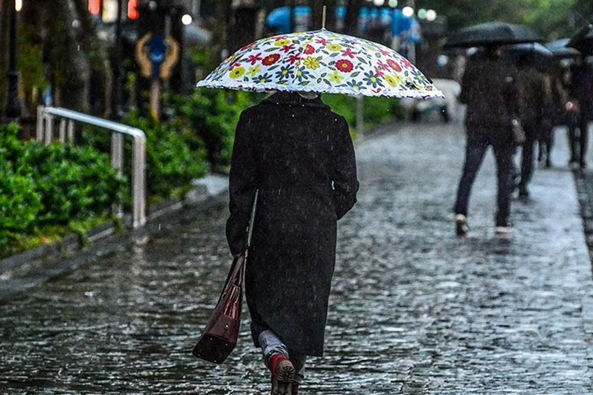 افزایش میزان بارندگی در ایران