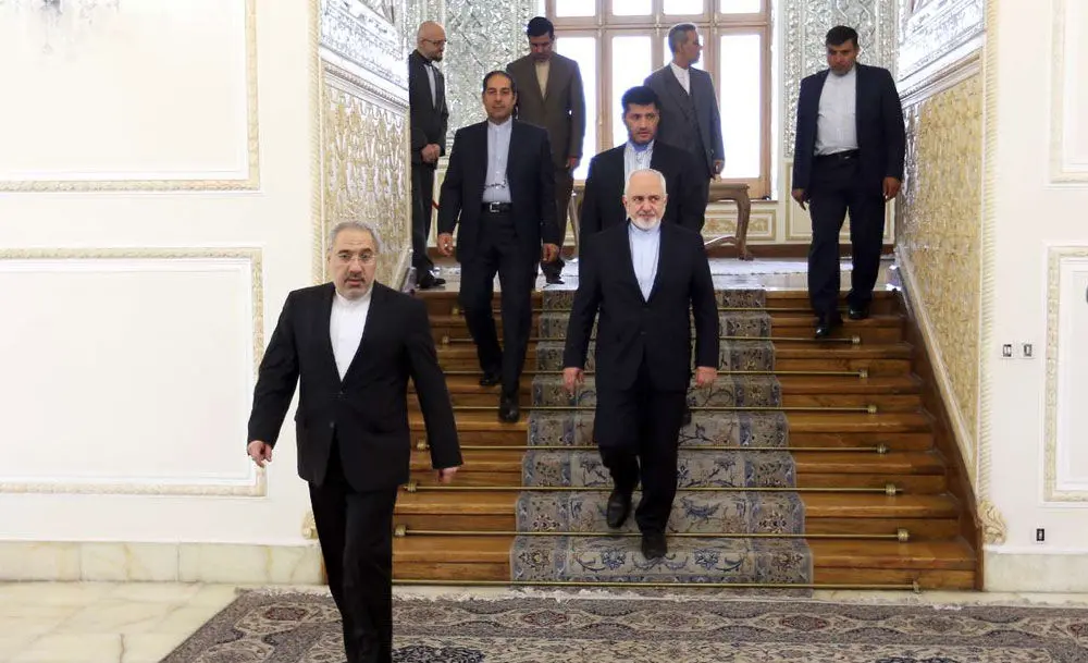 (تصاویر) دیدار ظریف با دبیر کل سازمان جهانی گردشگری