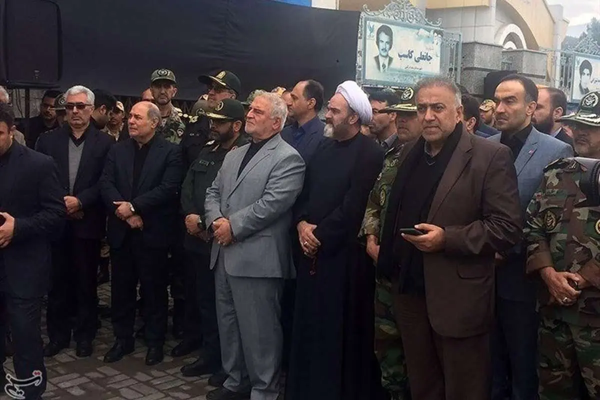 (تصاویر) وداع با رئیس سازمان تامین اجتماعی و معاونش در گرگان
