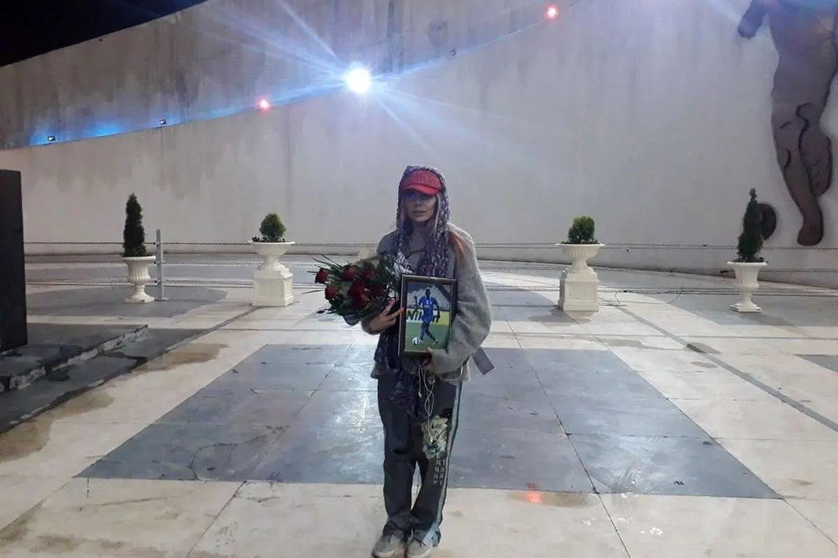 (تصویر) همسر ایرانی جی لوید ساموئل در آزادی