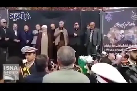 (ویدیو) سخنان دردناک ربیعی در مراسم وداع با نوربخش
