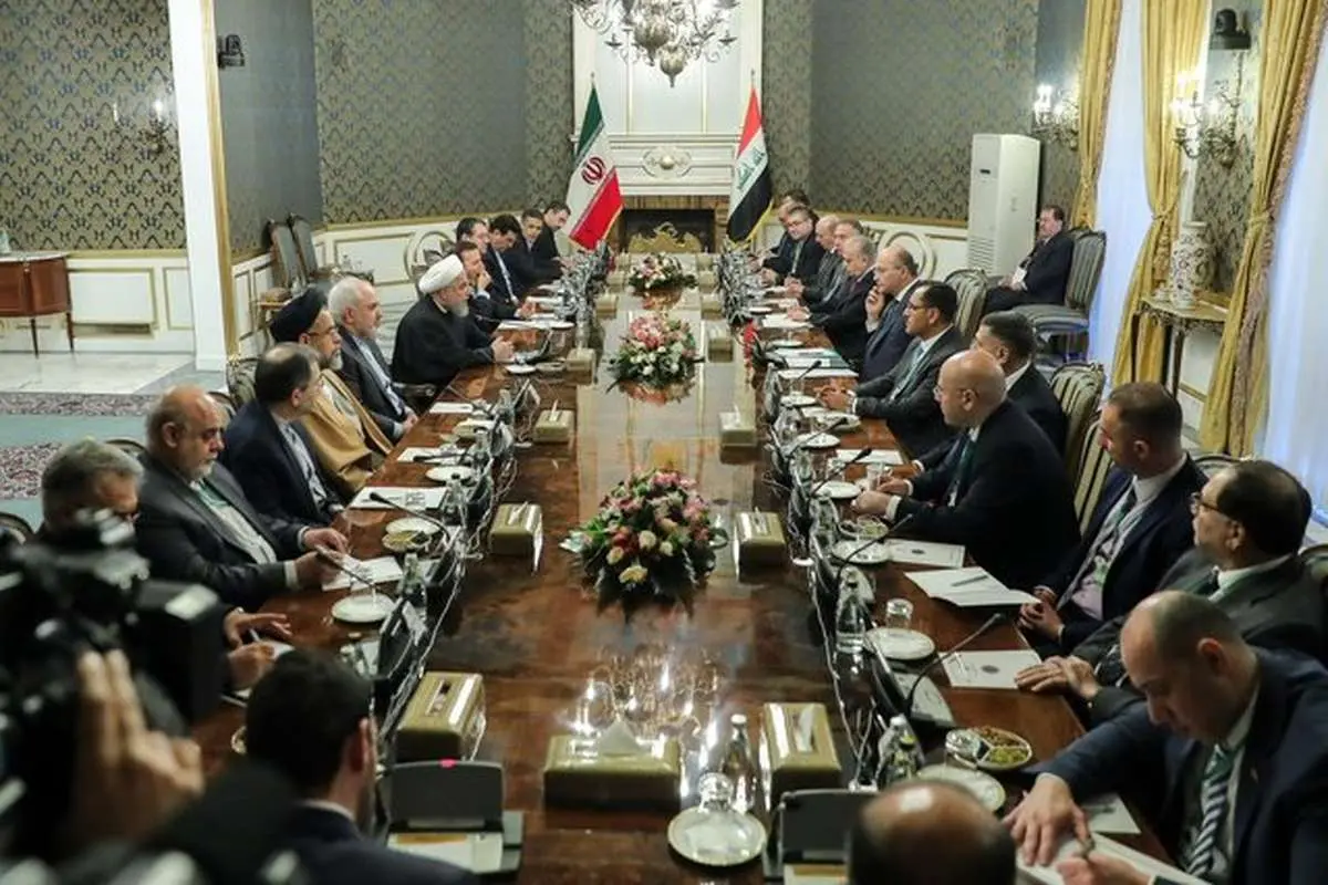 شیرینزبانی روحانی و رئیسجمهور عراق در دیدار رسمی!