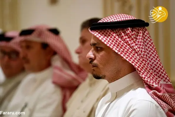 (تصاویر) دیدار فرزند خاشقچی با مقامات عربستانی