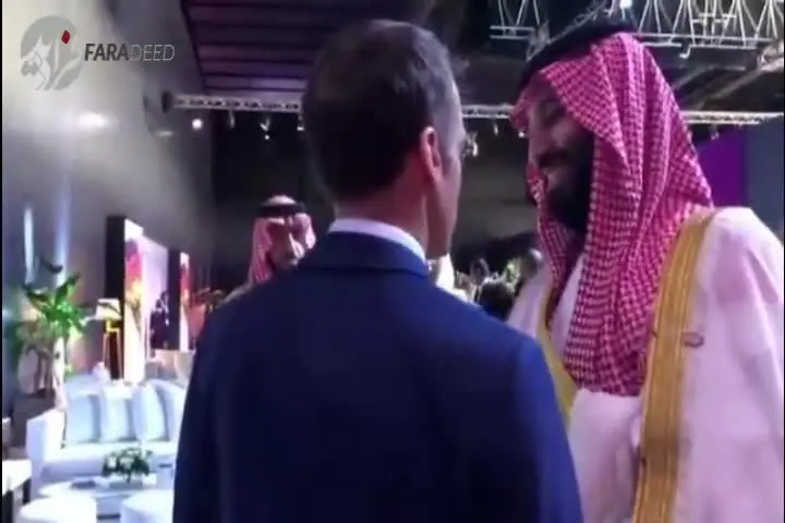 (ویدیو) هشدار صریح ماکرون به بن سلمان
