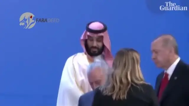 لحظات رقت‌بار "بن سلمان" در آرژانتین!