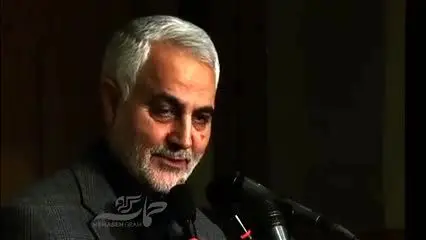 (ویدیو) واکنش «قاسم سلیمانی» به نصب بنر تصاویرش در شهر
