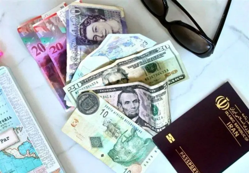 قیمت ارز مسافرتی امروز ۱۳۹۷/۰۹/۱۱