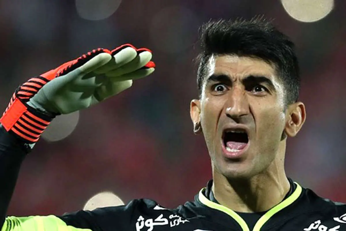بیرانوند از تمرین پرسپولیس کنار گذاشته شد!