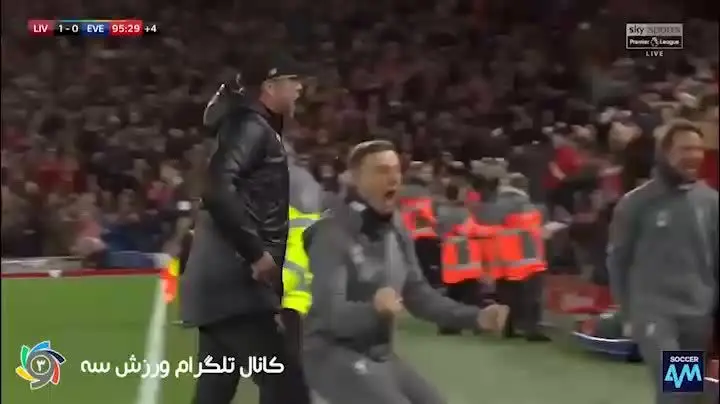(ویدیو) خوشحالی به سبک یورگن کلوپ!
