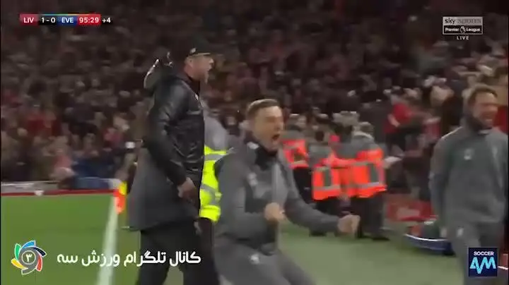 (ویدیو) خوشحالی به سبک یورگن کلوپ!