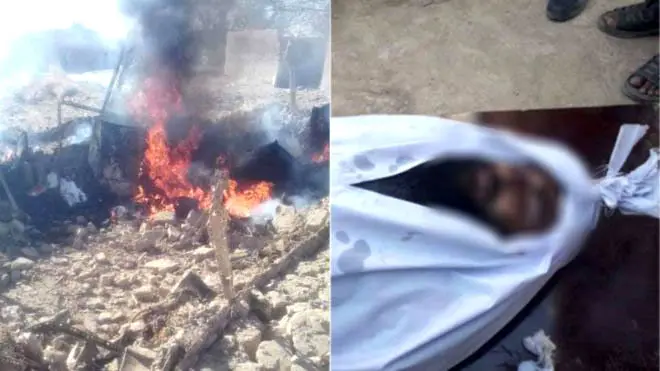 تصاویری از جسد یکی از مسئول ارشد طالبان منتشر شد