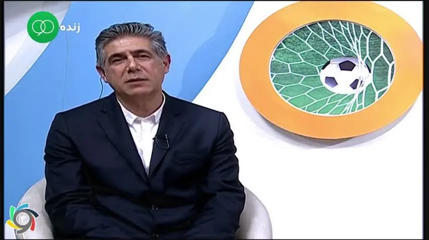 (ویدیو) بغض افشین قطبی در برنامه نود