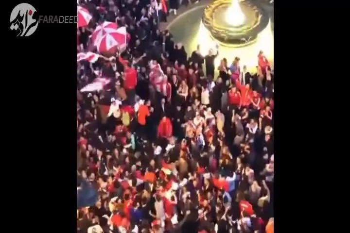 (ویدیو) آشوبگران آرژانتینی در اسپانیا؛ به جهنم مادرید خوش آمدید!