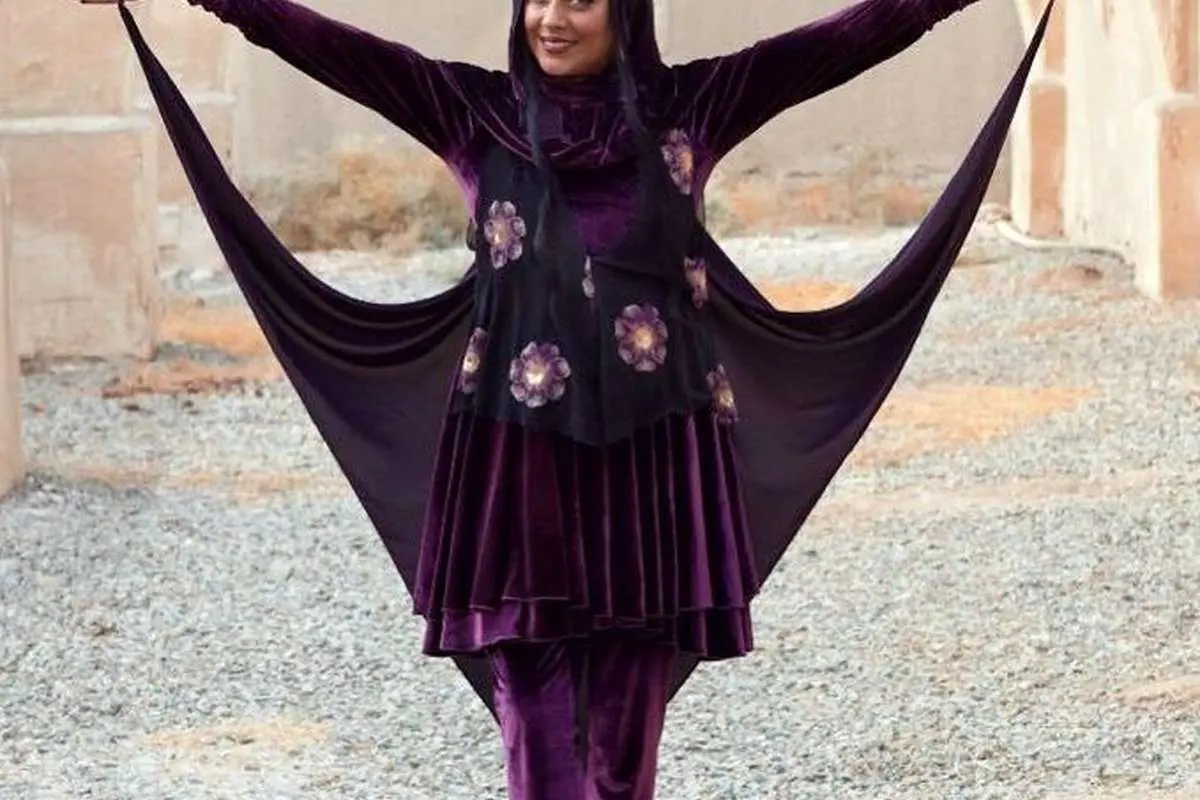 (تصویر) بهاره کیانافشار در نقش خاله سوسکه!