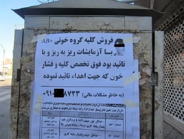 تبلیغ کلیه‌فروشی؛ ممنوع