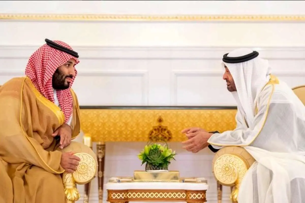 (تصاویر) دیدار محمد بن سلمان با ولیعهد ابوظبی