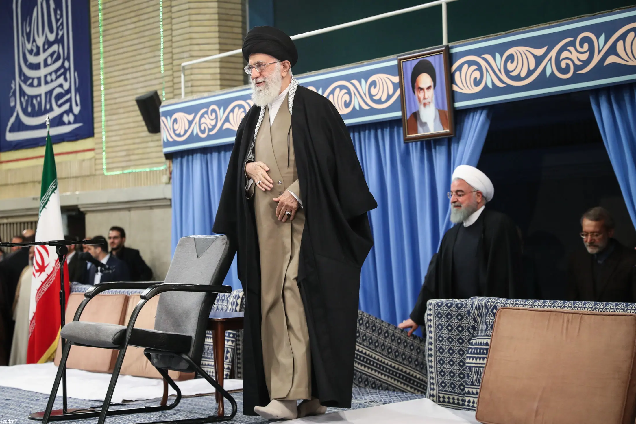 (تصاویر) دیدار مسئولان نظام و سفرای کشورهای اسلامی با رهبر انقلاب