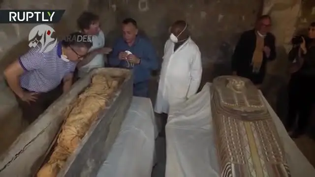 (ویدیو) فرعون‌ها بیدار شدند؛ کشف ۳ هزار مقبره باستانی در مصر