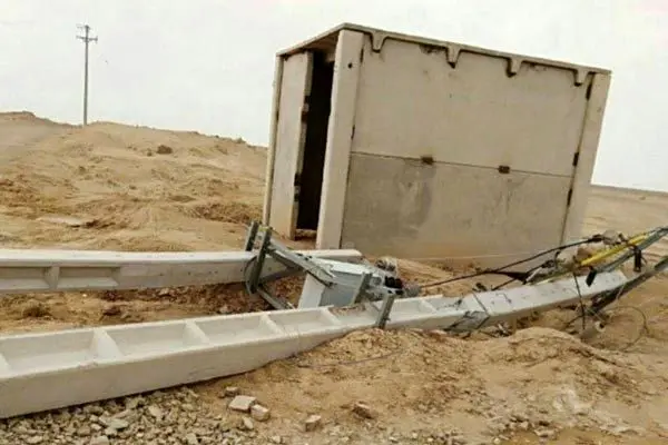 تخریب مجدد خط انتقال آب به یزد