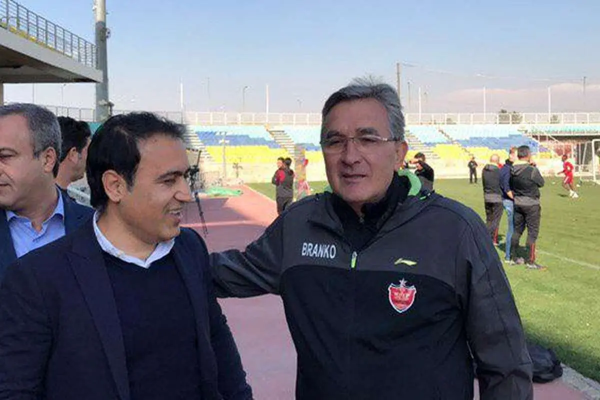 (تصویر) مهمان امروز تمرینات پرسپولیس