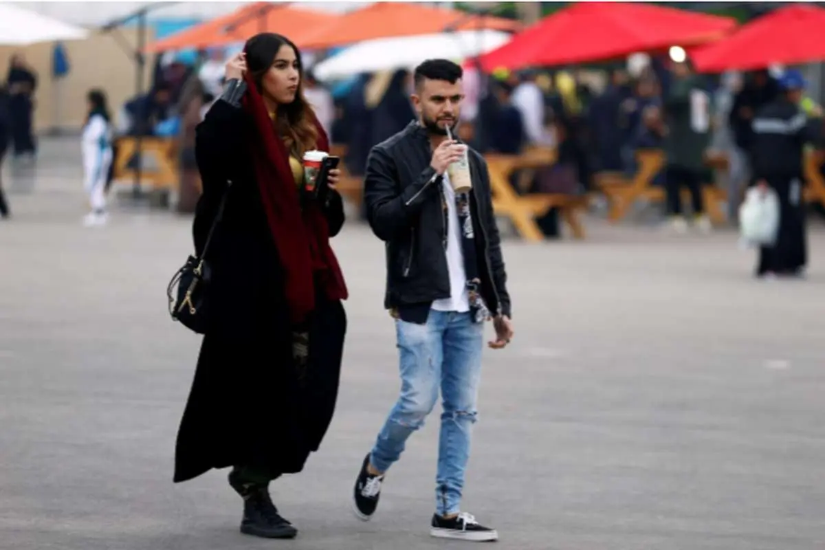 (تصاویر) یک اتفاق نادر در عربستان!