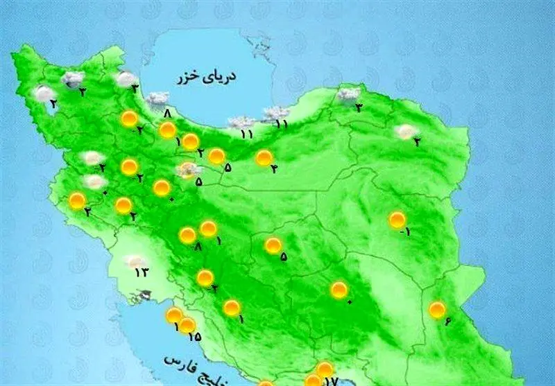 کشور در انتظار شب یلدای بارانی