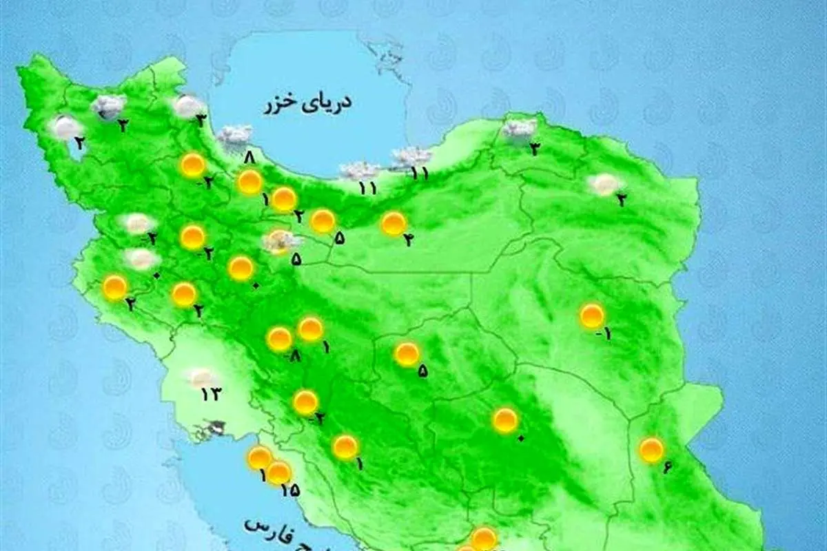 کشور در انتظار شب یلدای بارانی