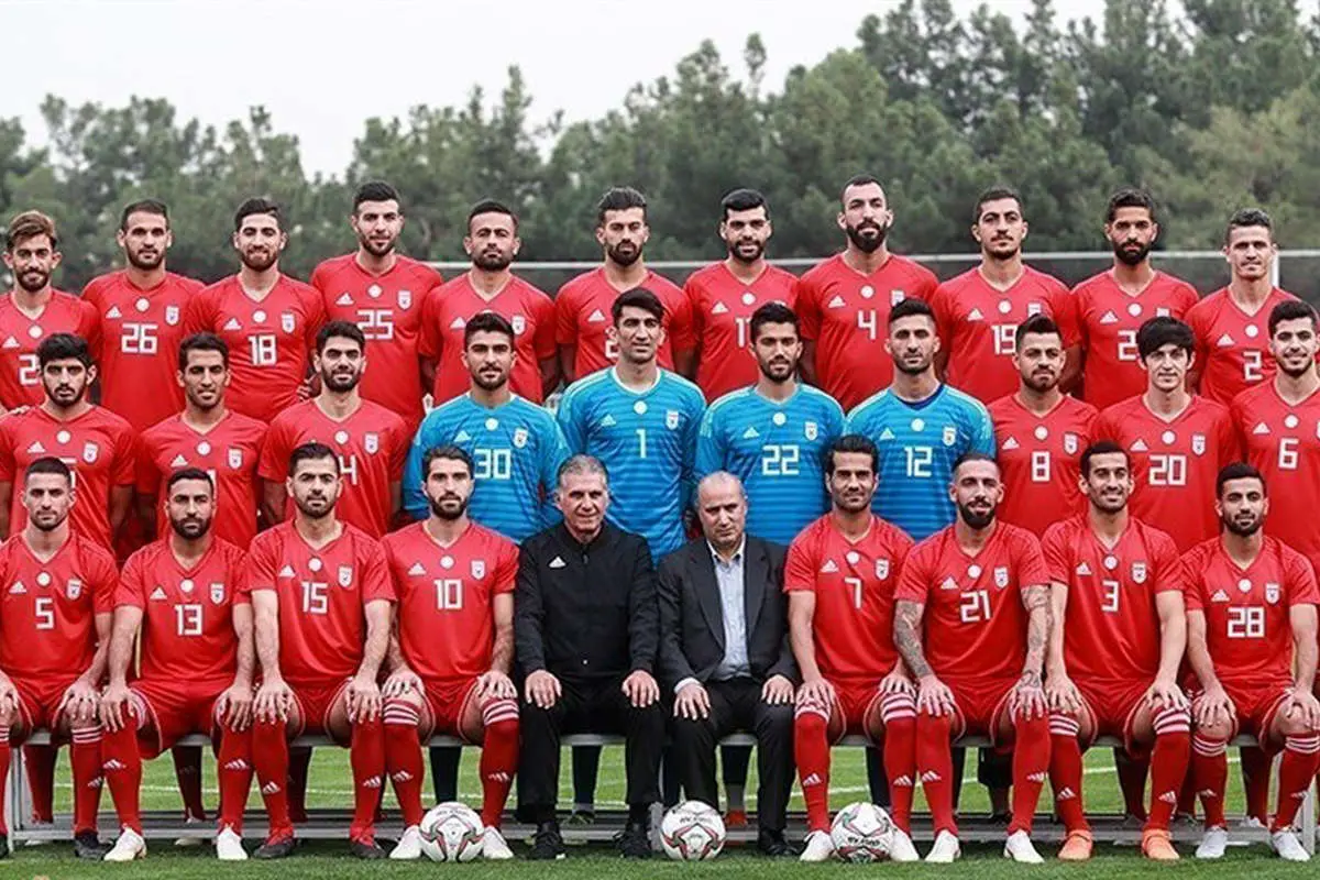 تیم ملی ایران در جایگاه بیستونهم جهان