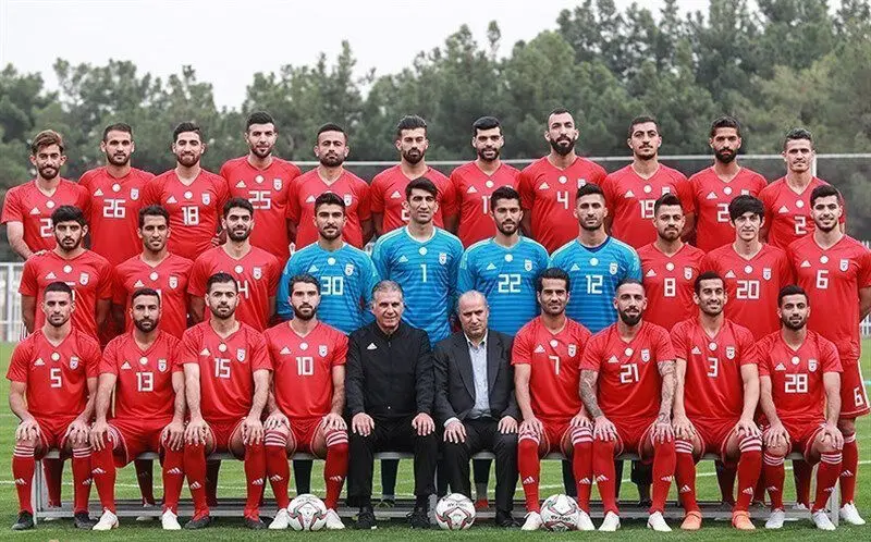 تیم ملی ایران در جایگاه بیست‌ونهم جهان