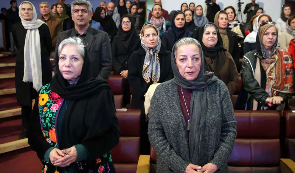 (تصاویر) هنرمندان در بزرگداشت "مرضیه برومند"