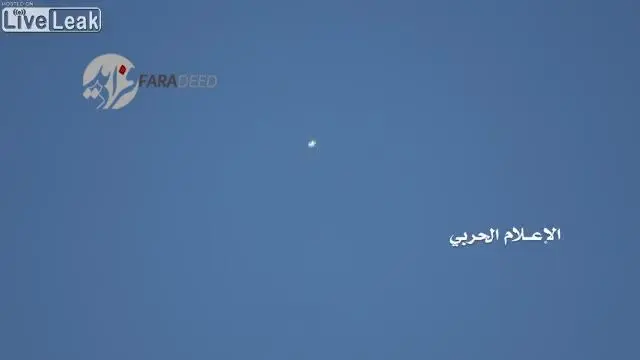 (ویدیو) شکار لحظه‌ی انفجار و سقوط جنگنده سعودی