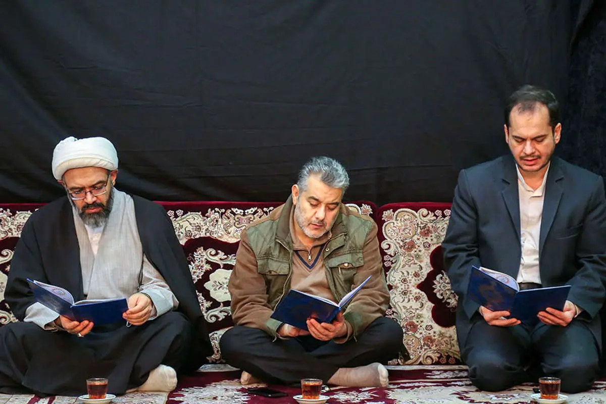 (تصاویر) حضور علما در دفتر مرحوم آیتالله شاهرودی
