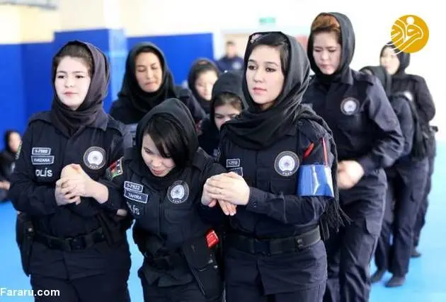 (تصاویر) آموزش زنان پلیس افغانستان در ترکیه