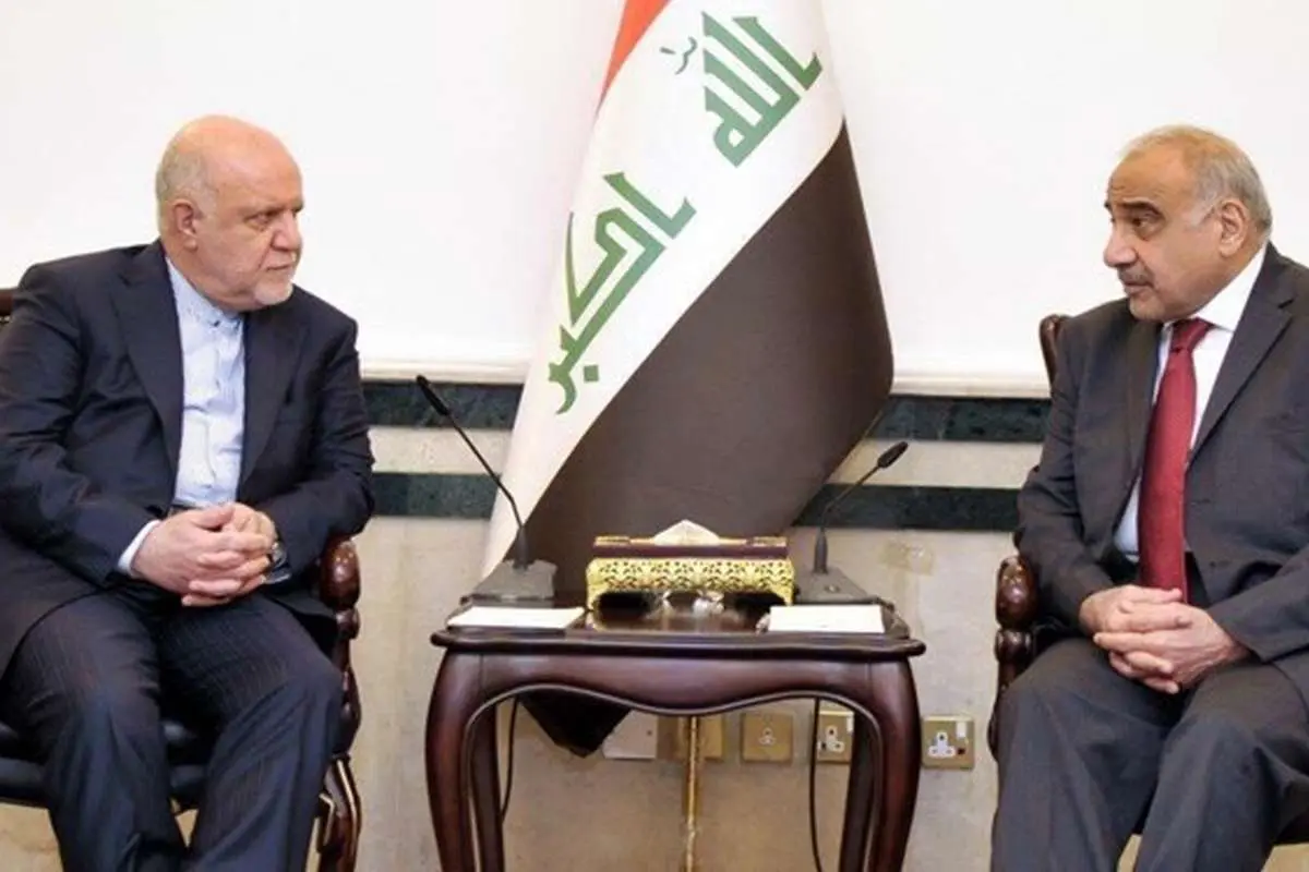 دیدار زنگنه با نخست وزیر عراق