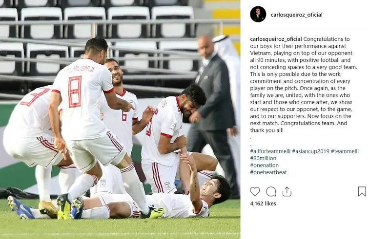 پست کی‌روش پس از دومین پیروزی