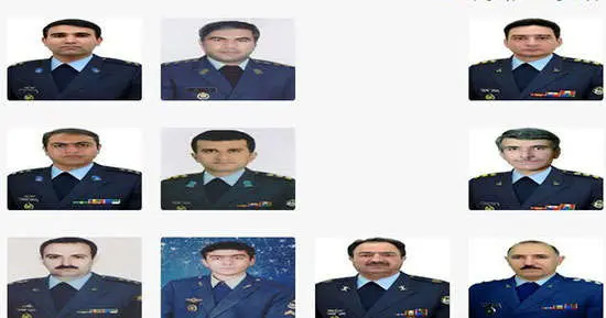 لیست کامل اسامی شهدای سانحه سقوط بوئینگ ۷۰۷