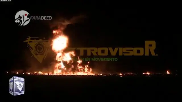 (ویدیو) انفجارمرگبار لوله نفت قاچاق؛ مردمی که خاکستر شدند!